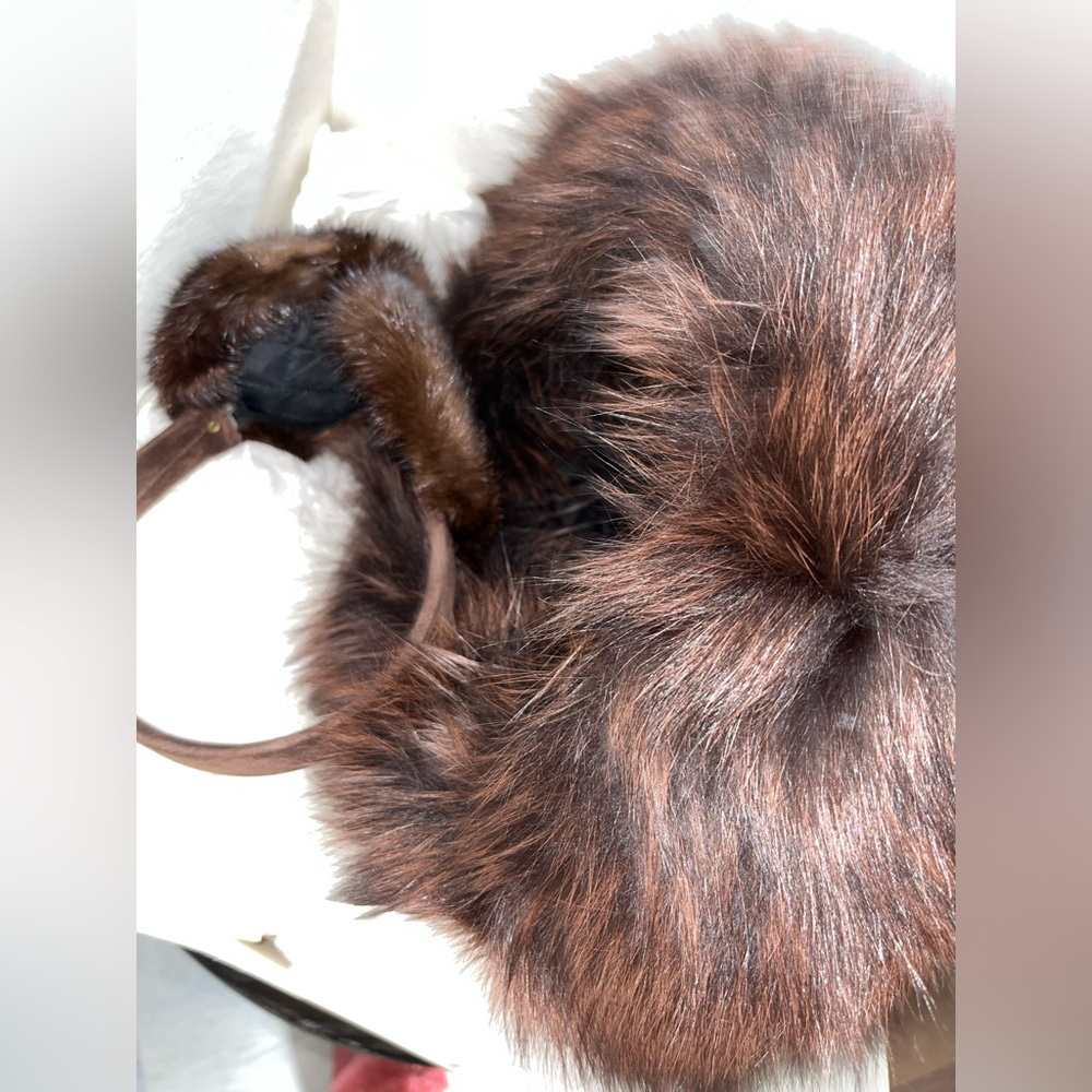 Mink Hat and Earmuffs
